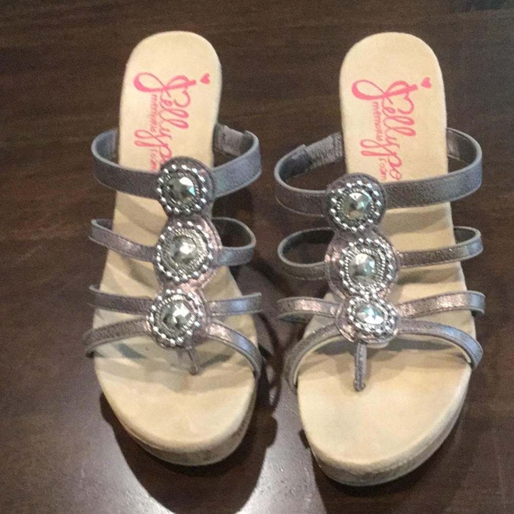 Jelly pop Wedge Sandals
